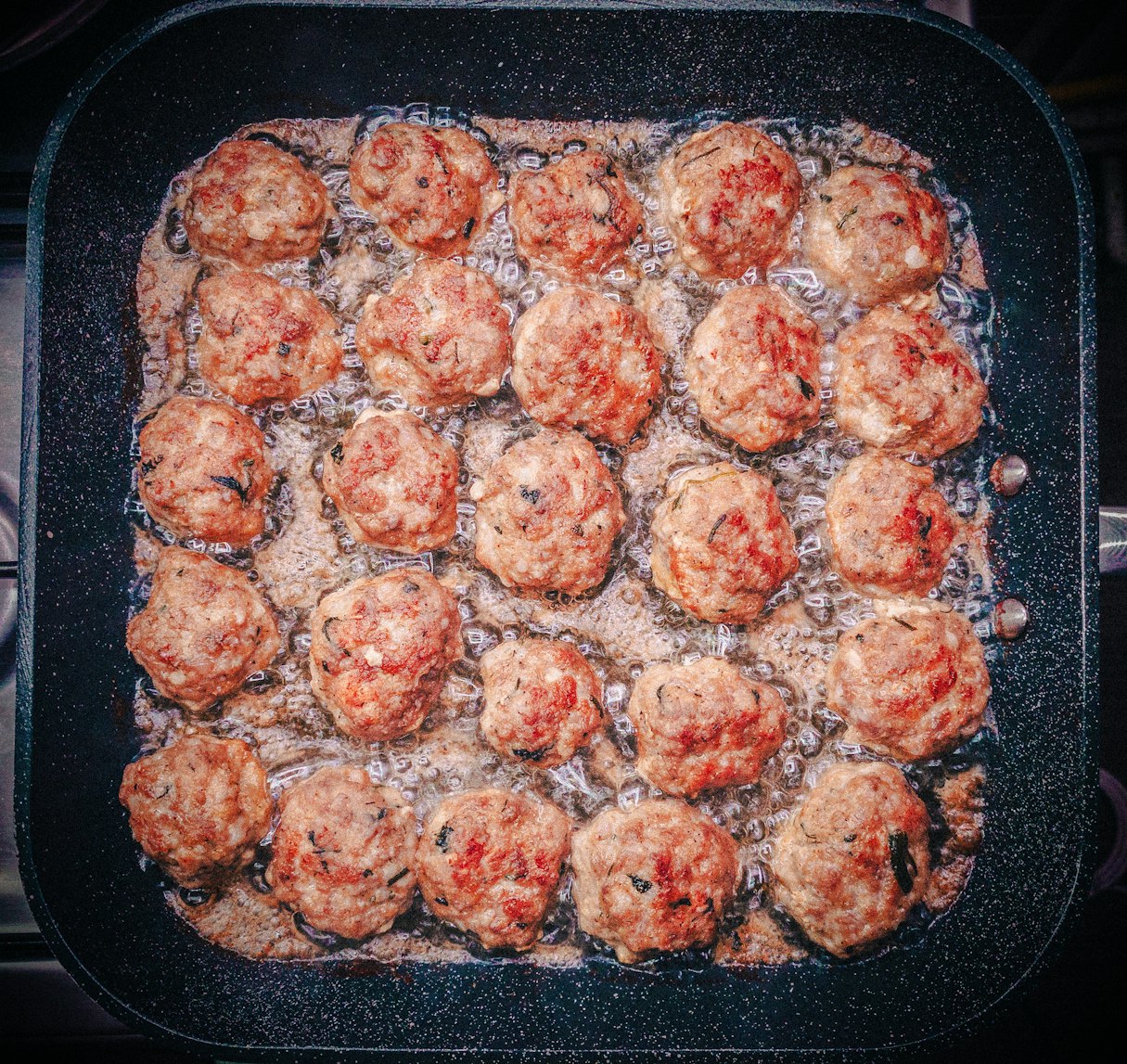 Healthy Air Fryer Turkey Meatballs - Lean & Flavorful